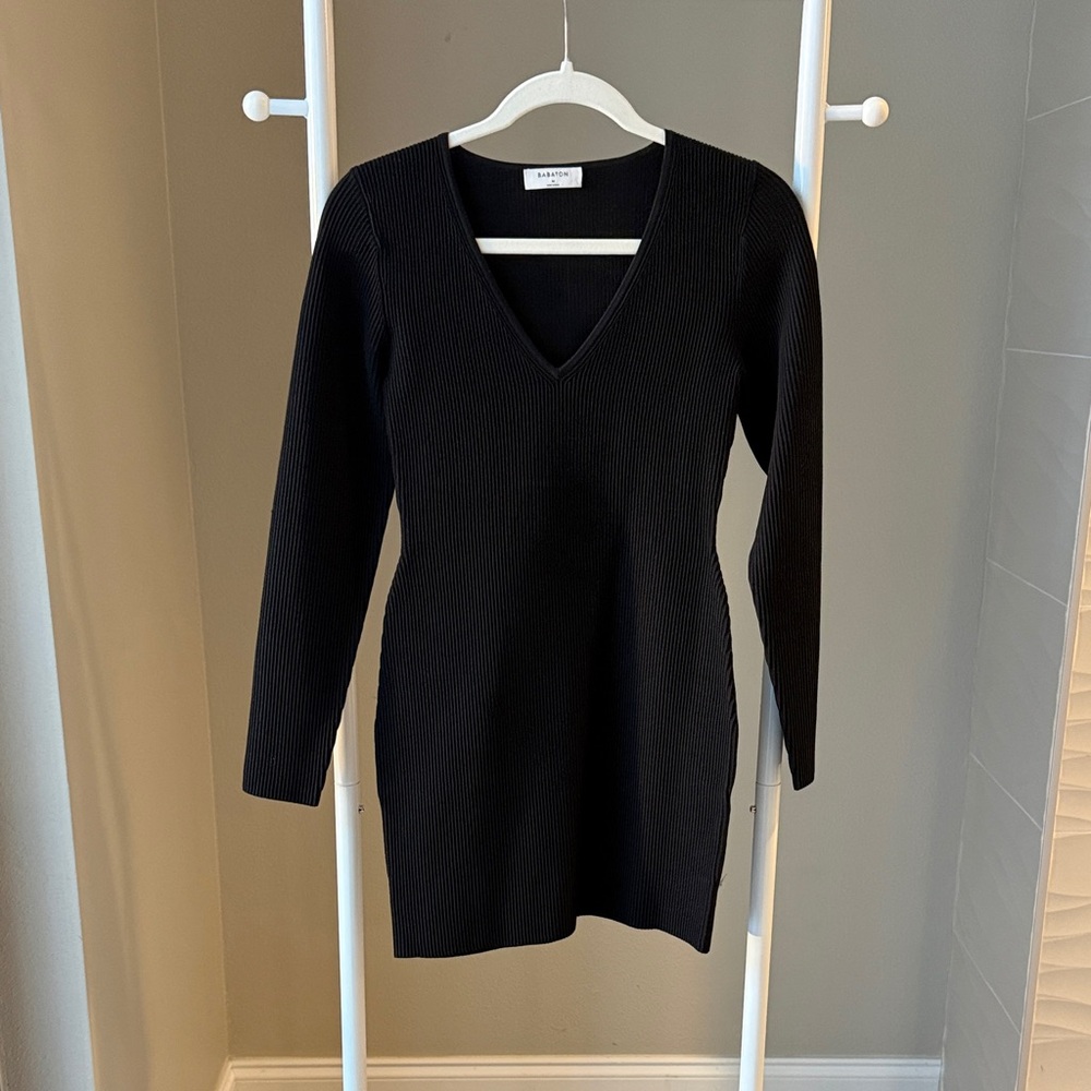 SOLD Babaton Ribbed Knit Dress
